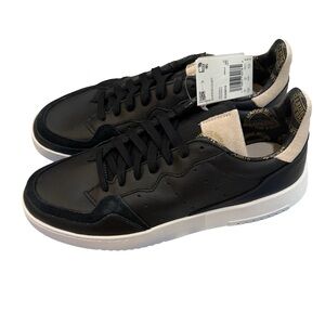 Adidas Men's Supercourt Sneakers NWT 10.5 Black